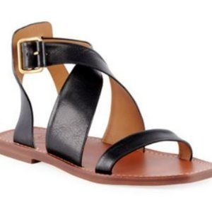New in Box Chloé Flat sandals - black (Size: 10)